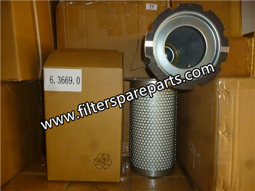 6.3669.0 KAESER compressor Air/Oil Separator - Click Image to Close